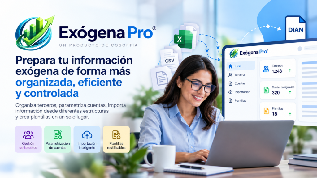 Exógena Pro, plataforma para preparar información exógena